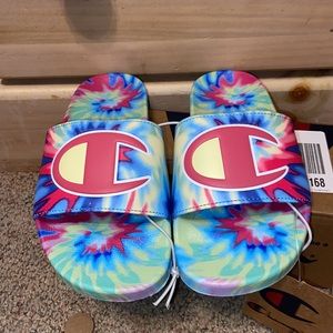 🆕Champion Tie-Dyed Slide Sandals from UO